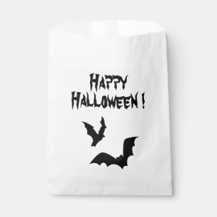 Happy Halloween Bats Favor Bag Geschenktütchen