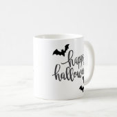 Happy Halloween Bats Kaffeetasse (VorderseiteRechts)