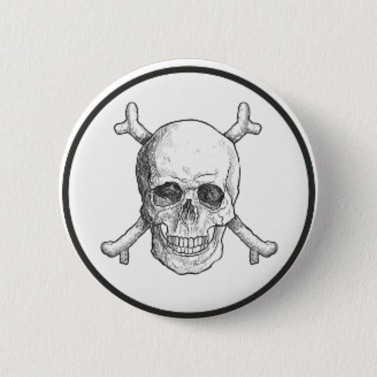 Happy Halloween Beängstigend Cat Button (Vorderseite)