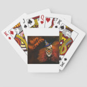 Happy Halloween Beängstigend Clown Spielkarten (Rückseite)