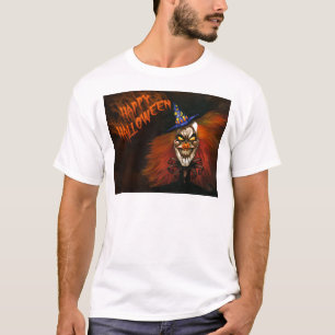 Happy Halloween Beängstigend Clown T-Shirt