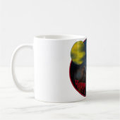 Happy Halloween Beängstigend Wolf Kaffeetasse (Links)