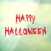 Happy Halloween beängstigende Ornamente Fensteraufkleber (Blatt 3)