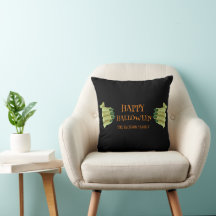 Happy Halloween | Beängstigender Hexenhandname