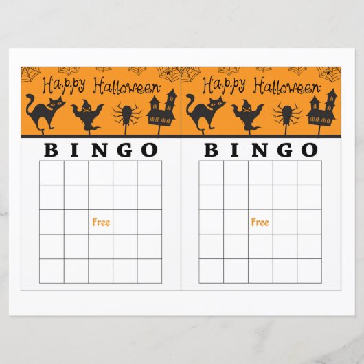 Happy Halloween Bingo (Vorderseite)
