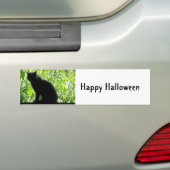 Happy Halloween Black Cat Autoaufkleber (Auf Auto)