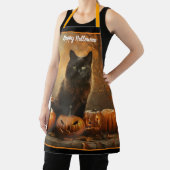 Happy Halloween Black Cat Collection Schürze (InSitu)