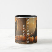 Happy Halloween Black Cat Collection Tasse (Zentrum)