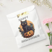 Happy Halloween Black Cat Geschenktütchen (Versiegelt)