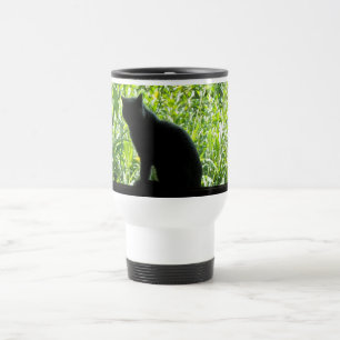 Happy Halloween Black Cat Reisebecher