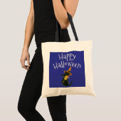 Happy Halloween, Black Cat Tragetasche (Vorderseite (Produkt))