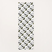 Happy Halloween Black Cat | Yoga Mat Yogamatte (Vorderseite)