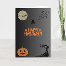 Happy Halloween Black