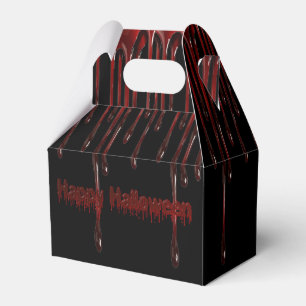 Happy Halloween Blood Tropfens Gable Favor Box Geschenkschachtel