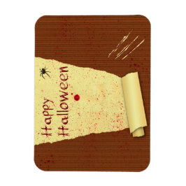 Happy Halloween Bloody Wallpaper Magnet