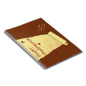 Happy Halloween Bloody Wallpaper Notizblock (Rechte Seite)