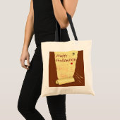 Happy Halloween Bloody Wallpaper Tragetasche (Vorderseite (Produkt))