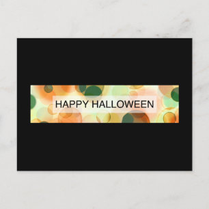 Happy Halloween (Bokeh) Postkarte