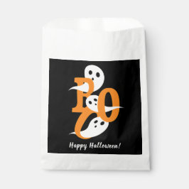 Happy Halloween Boo Ghosts Black Geschenktütchen