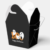 Happy Halloween Boo Ghosts Black Gvor Box Geschenkschachtel (Geöffnet)