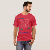 Happy Halloween Boo Men T-Shirt (Vorne ganz)