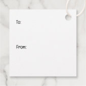 Happy Halloween Boston Terrier Dogs Geschenkanhänger (Rückseite)