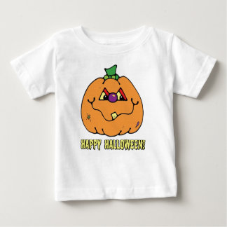 Happy Halloween Boy Pumpkin T - Shirt