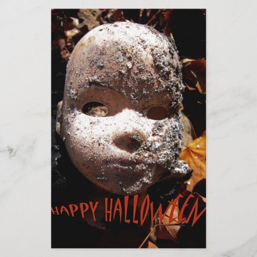 Happy Halloween Briefpapier (Vorderseite)