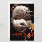 Happy Halloween Briefpapier (Vorne/Hinten)