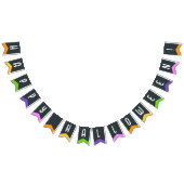 Happy Halloween Bunting Flags Wimpelkette (Alle)