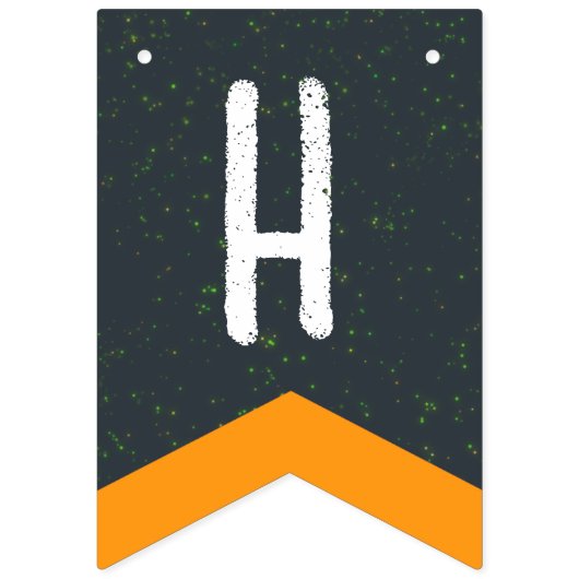 Happy Halloween Bunting Flags Wimpelkette (Erste Fahne)