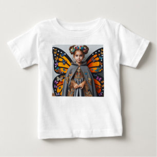 Happy Halloween Butterfly Costume Baby Fine Jersey T-shirt