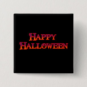 Happy Halloween Button