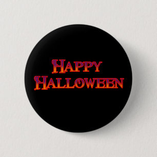 Happy Halloween Button