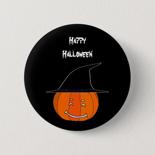 Happy Halloween Button (Vorderseite)