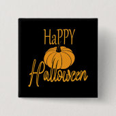 Happy Halloween Button (Vorderseite)