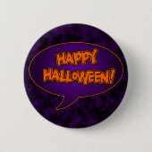 Happy Halloween Button (Vorderseite)