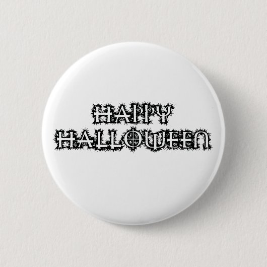 Happy Halloween Button (Vorderseite)
