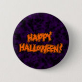 Happy Halloween Button (Vorderseite)