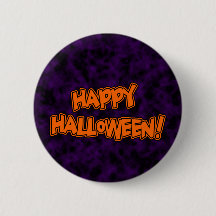 Happy Halloween Button