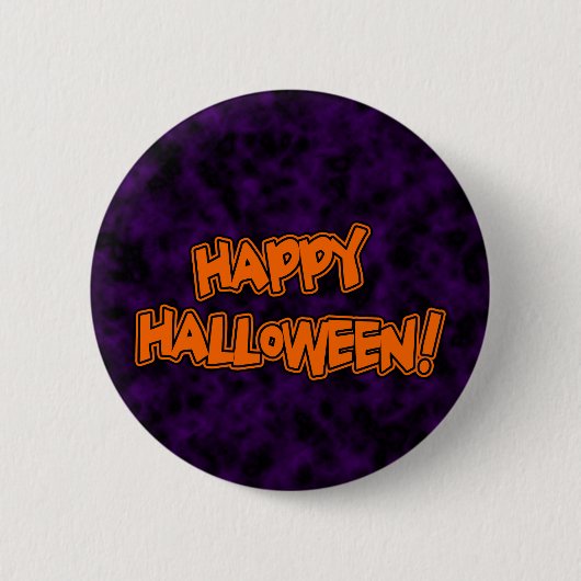 Happy Halloween Button (Vorderseite)