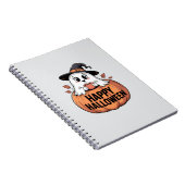 Happy Halloween Caffeine Ghost Notizblock (Rechte Seite)