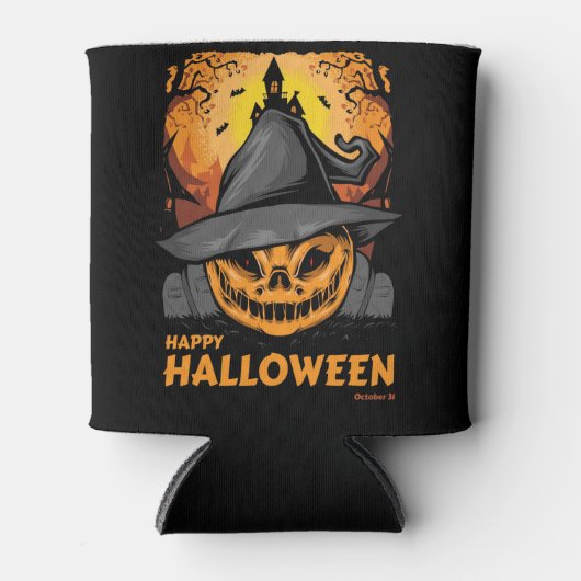 Happy Halloween Can Cooler Dosenkühler (Vorderseite)