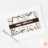 Happy Halloween Candle Maaking Labels Rechteckiger Aufkleber (Umschlag)