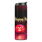 Happy Halloween Candles Thermosbecher (Nach links gedreht)