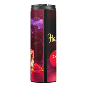 Happy Halloween Candles Thermosbecher (Rückseite)
