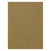 Happy Halloween | Candy Corn Pattern Tischdecke (Vorderseite)