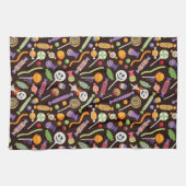 Happy Halloween Candy Kitchen Handtuch (Horizontal)