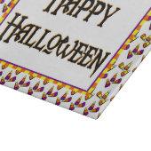 Happy Halloween Candy Pattern Board Schneidebrett (Ecke)