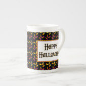 Happy Halloween Candy Pattern Tasse (Vorderseite Rechts)